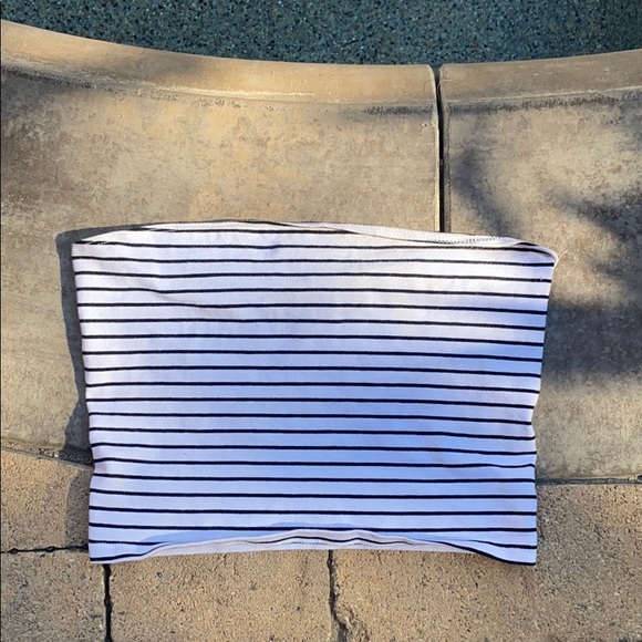 Forever 21 Tops - F21 Striped Tube Top